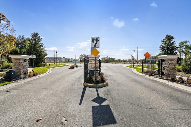 view of road