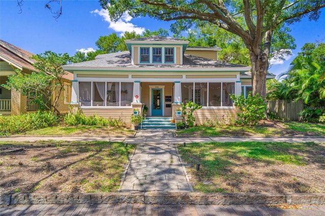 bungalow-style house featuring a porch