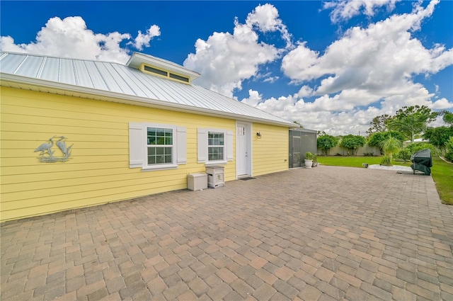 view of patio / terrace featuring area for grilling