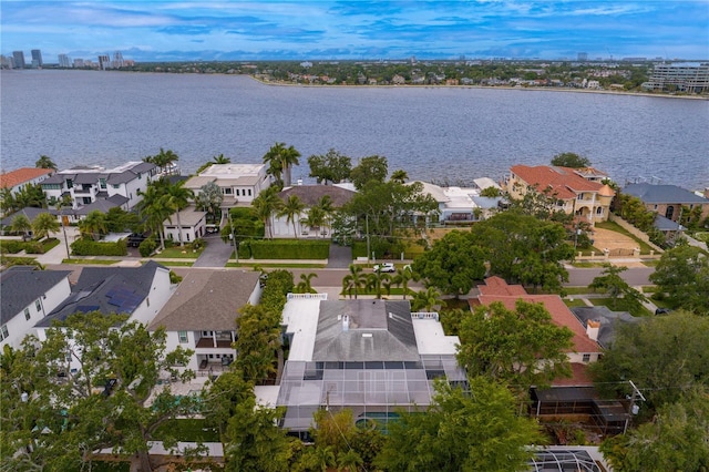 45 Adalia Ave, Tampa, FL 33606 - aerial perspective of suburban area with a large body of water