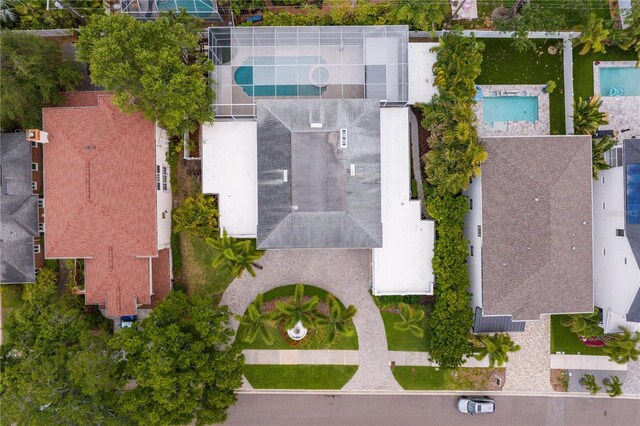 45 Adalia Ave, Tampa, FL 33606 - drone / aerial view of a pool
