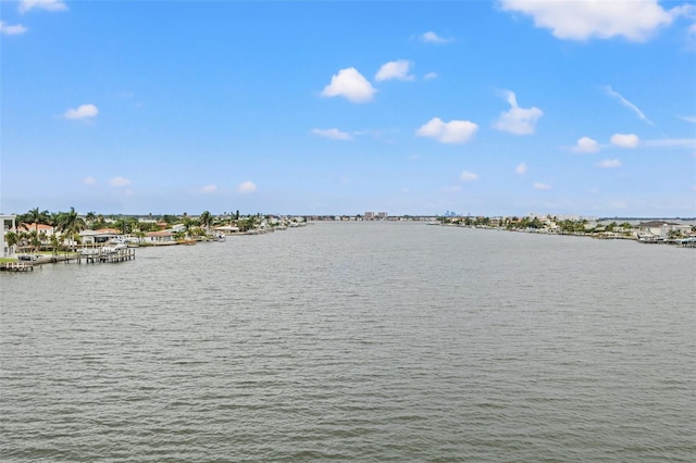 property view of water