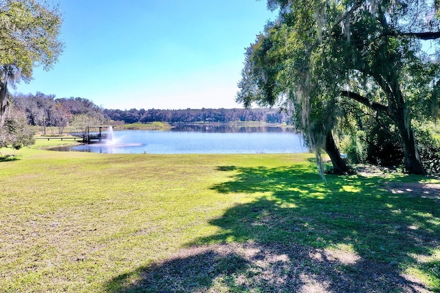 property view of water