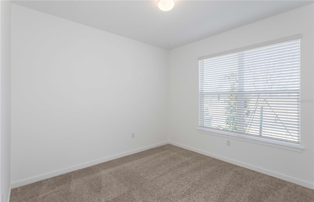 empty room with carpet floors