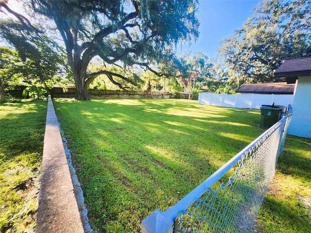 view of yard