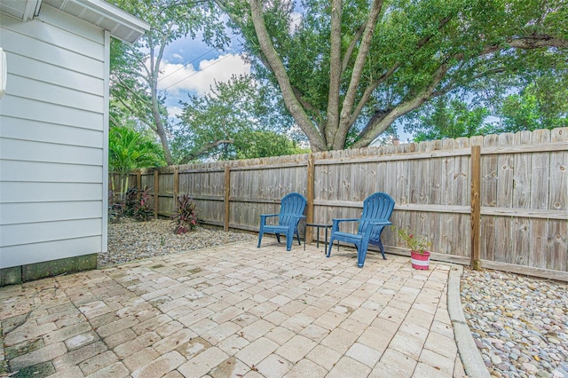 view of patio