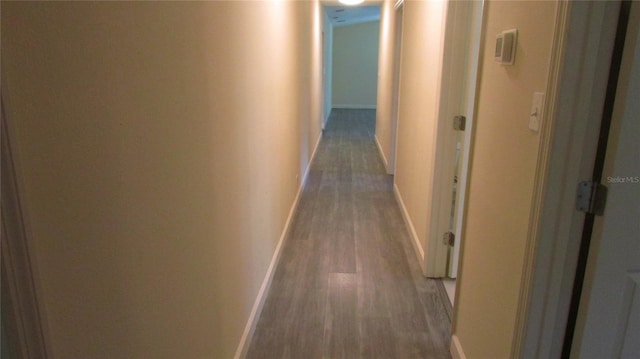 3225 Oakland Rd N, Lakeland, FL 33801 - corridor featuring light wood finished floors and baseboards