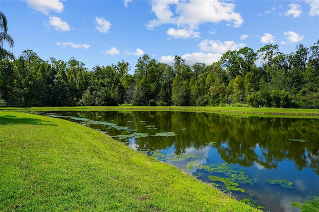 property view of water