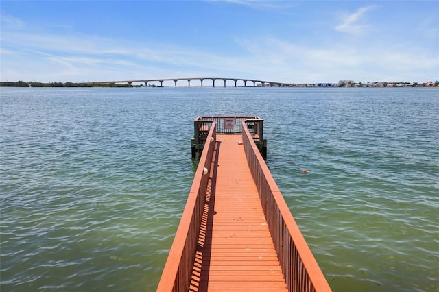 6291 Bahia Del Mar Cir Unit 103, Saint Petersburg, FL 33715 - dock area with a water view