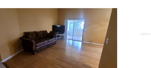 4432 Whitton Way, New Port Richey, FL 34653 - living area featuring light wood-style floors