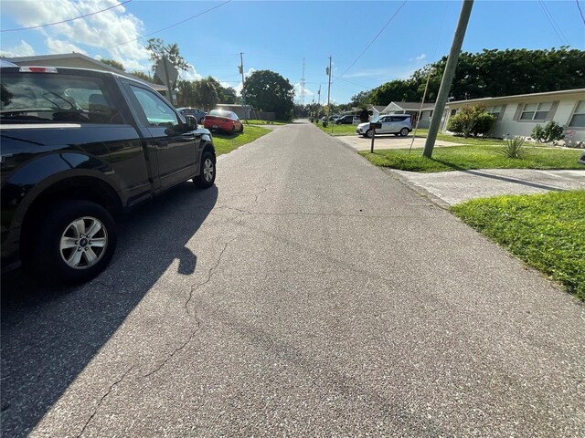 view of road