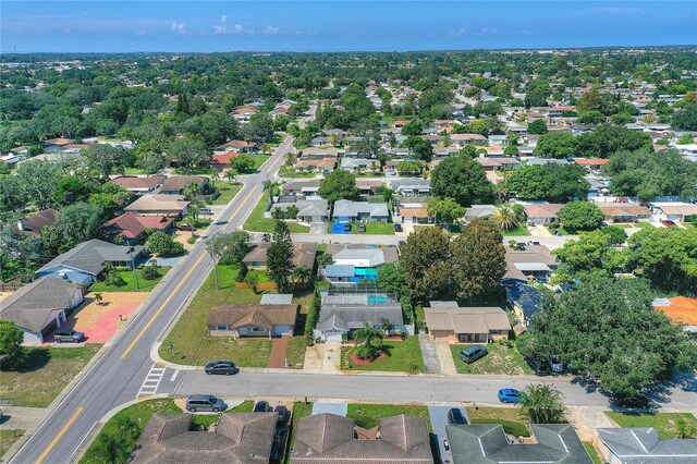 birds eye view of property featuring a residential view