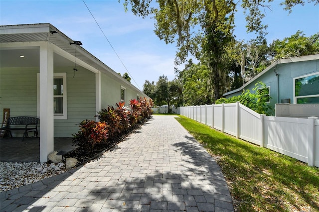 view of home's exterior