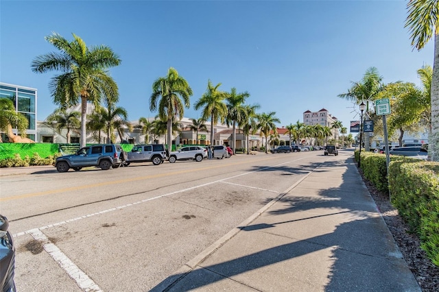 view of street