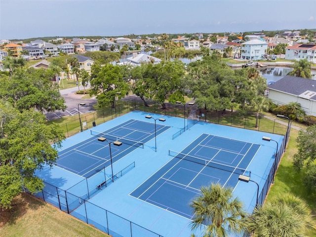 view of sport court