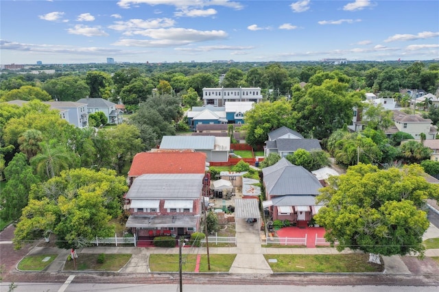 aerial view