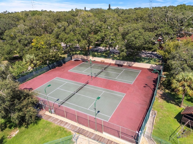 view of sport court with basketball court