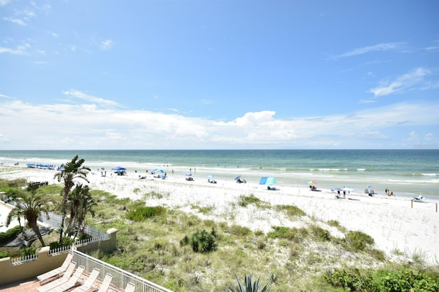 water view featuring a view of the beach