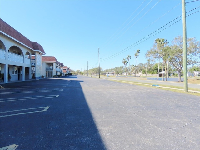 view of road