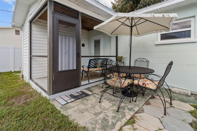 view of patio / terrace