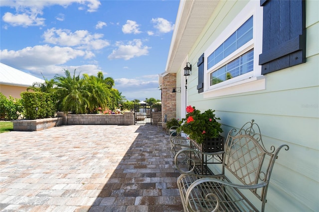 view of patio