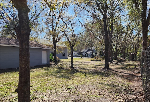 view of yard