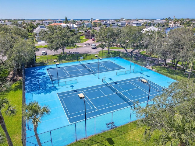 view of sport court