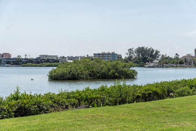 property view of water