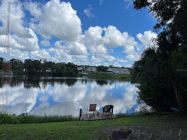 property view of water