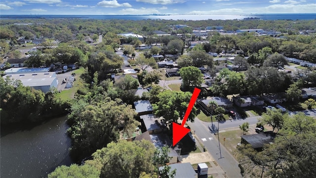 drone / aerial view