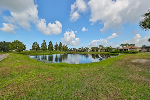 property view of water