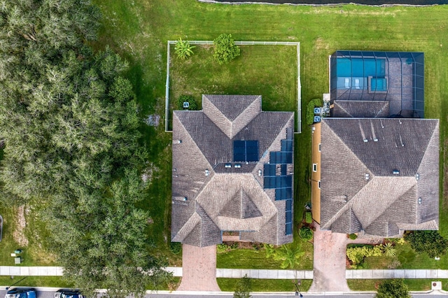 drone / aerial view