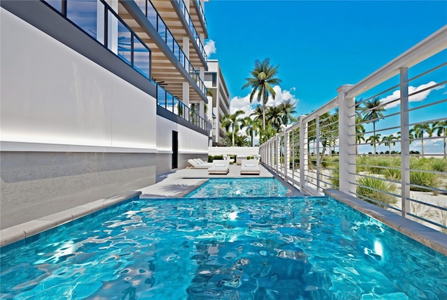 10126 Gulf Blvd Unit Ph1, Treasure Island, FL 33706 - view of pool featuring an outdoor living space