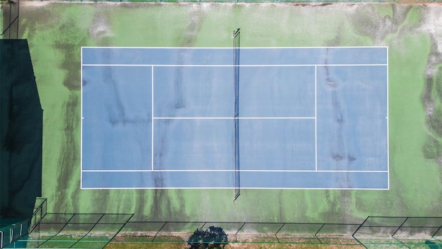 view of sport court