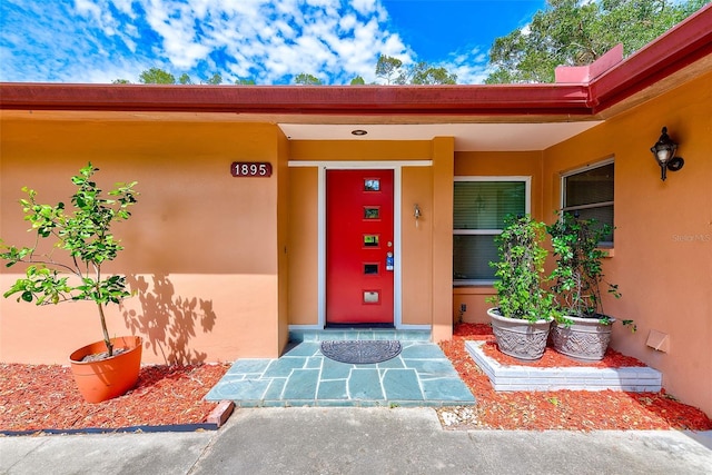 view of property entrance