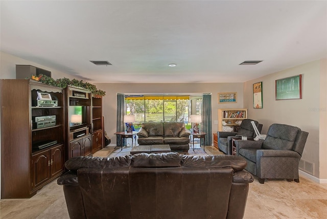 view of living room