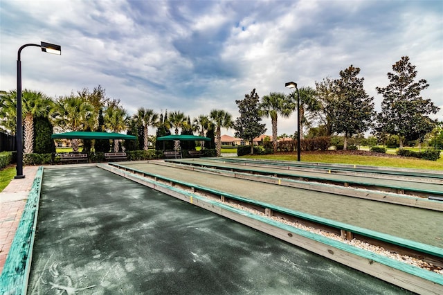4977 Sapphire Sound Dr, Wimauma, FL 33598 - view of property's community featuring a bocce ball area
