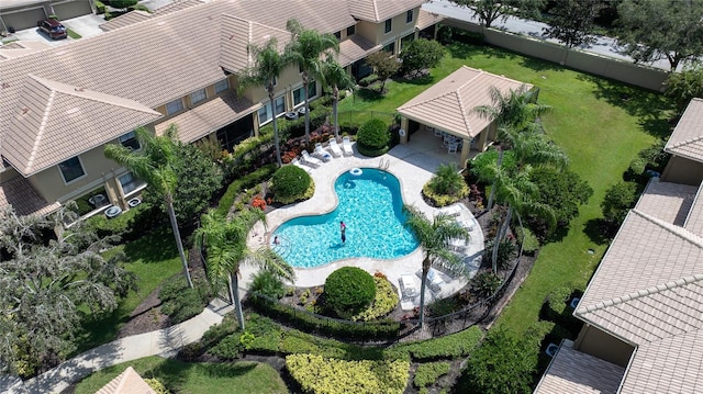 2539 Silverback Ct, Palm Harbor, FL 34684 - bird's eye view