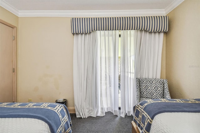36750 US Highway 19 N Unit 04308, Palm Harbor, FL 34684 - carpeted bedroom featuring crown molding