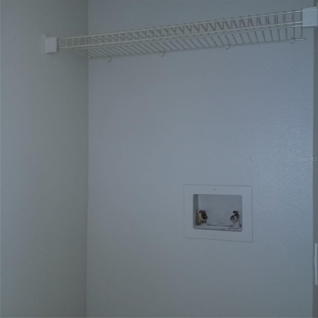 laundry room with hookup for a washing machine