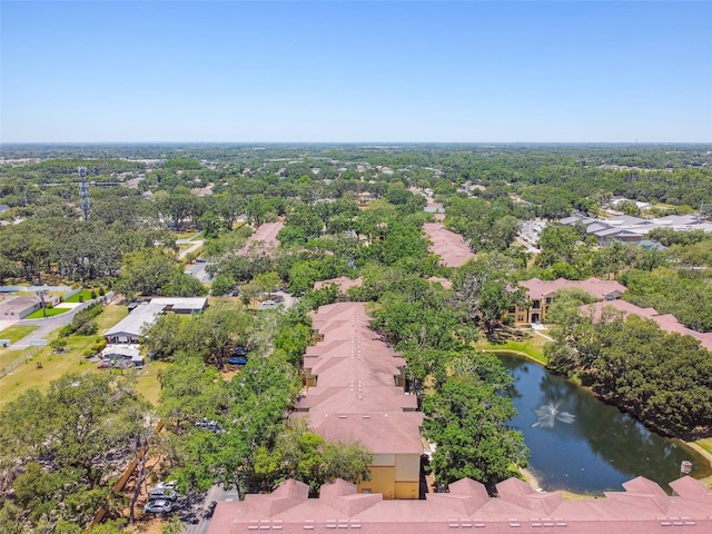 5608 Pinnacle Heights Cir Unit 305, Tampa, FL 33624 - aerial view of residential area with a nearby body of water