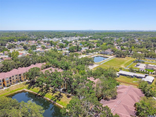 5608 Pinnacle Heights Cir Unit 305, Tampa, FL 33624 - aerial view of residential area featuring a nearby body of water