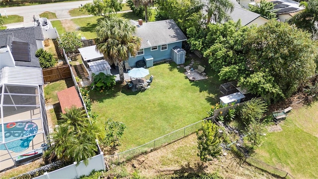aerial view