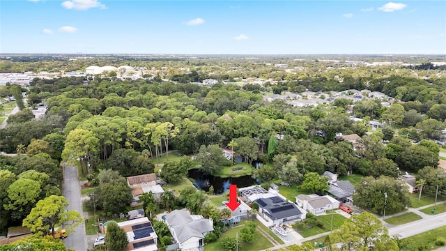 birds eye view of property featuring a residential view
