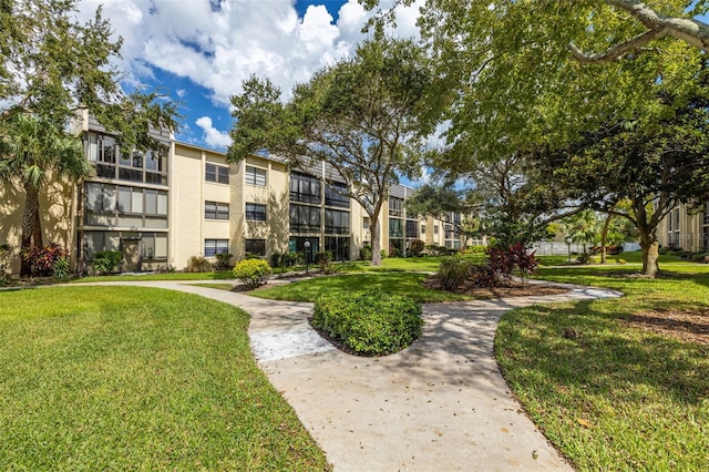 surrounding community featuring a yard