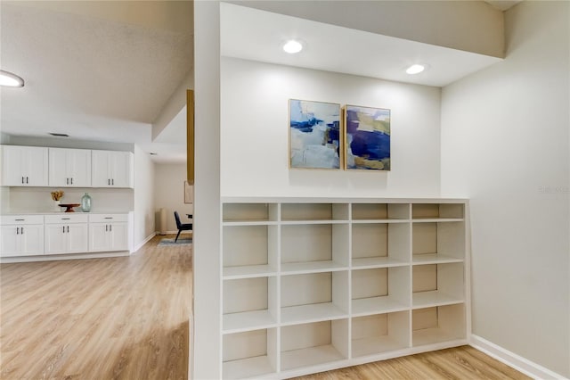 interior space featuring hardwood / wood-style flooring