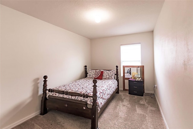 bedroom featuring carpet floors