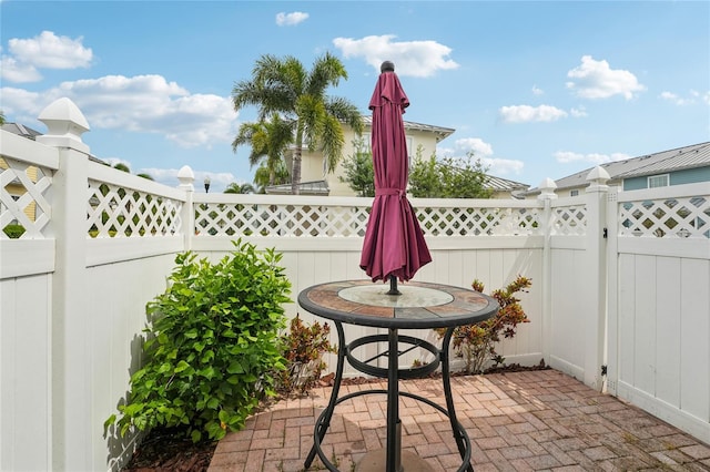 view of patio / terrace