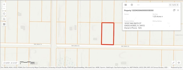 18187 NW 286th St, Okeechobee FL, 34972 land for sale