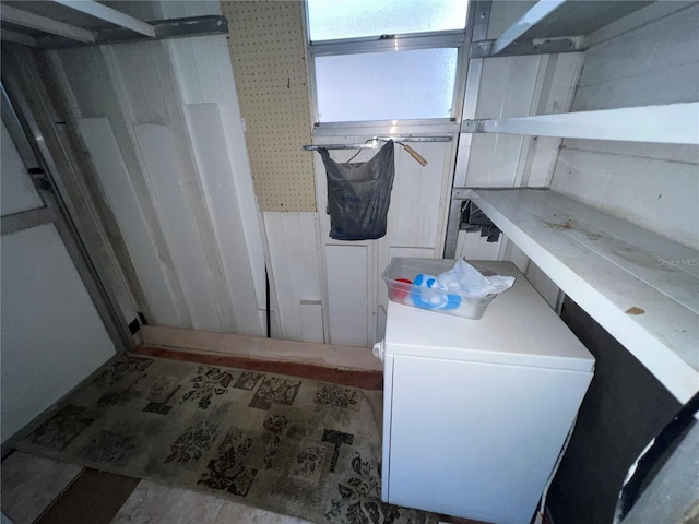 view of laundry room